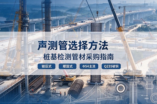 三沙声测管选型标准
