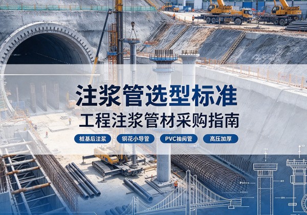 三沙注浆管选型标准
